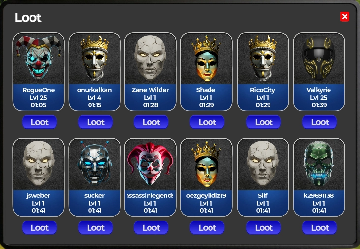 Looting and Raids